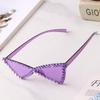 Handmade Triangle Butterfly Sunglasses: Women's Fashion Party Shades