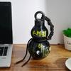800ml Gourd Water Cup Food-grade Plastic New Creative Portable Outdoor Sports Kettle with a Sticker Game Role-Playing Decoration