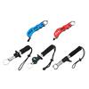 Stainless Steel Fish Gripper Fish Mouth Lip Grabber with Ruler Scale EVA Handle Fishing Pliers Fish Control Clamp Catcher Tong Fishing Accessories