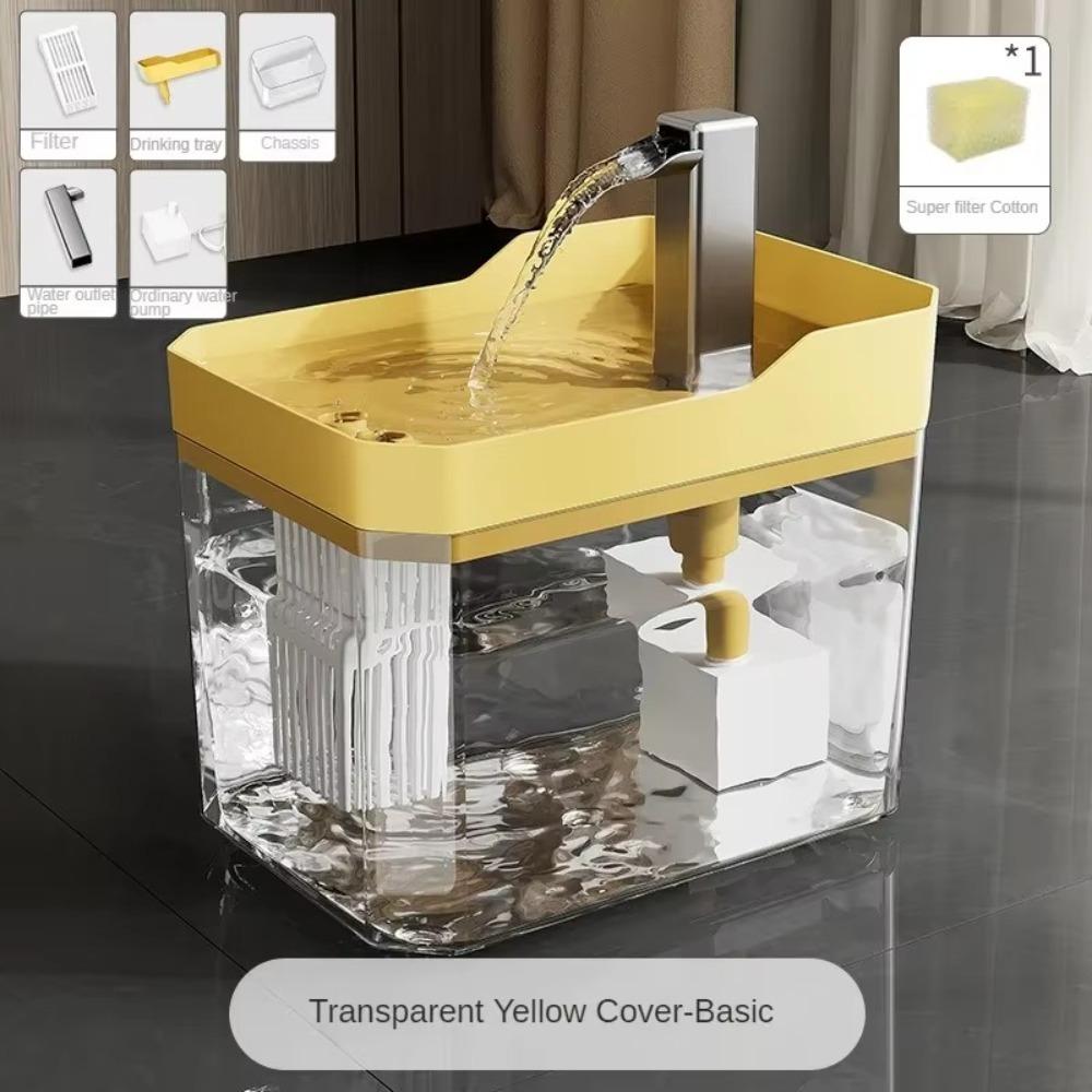 Anti-Dry Burning Cat Water Dispenser with Pump Pet Fountain Filter Cat Water Fountain Auto Filter