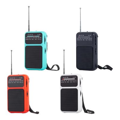 Doppel-Power-Taschenradio AM FM mit FM-AM-Abstimmung, großer Lautstärke, wiederaufladbar und batteriebetrieben, Stromversorgung Radio
