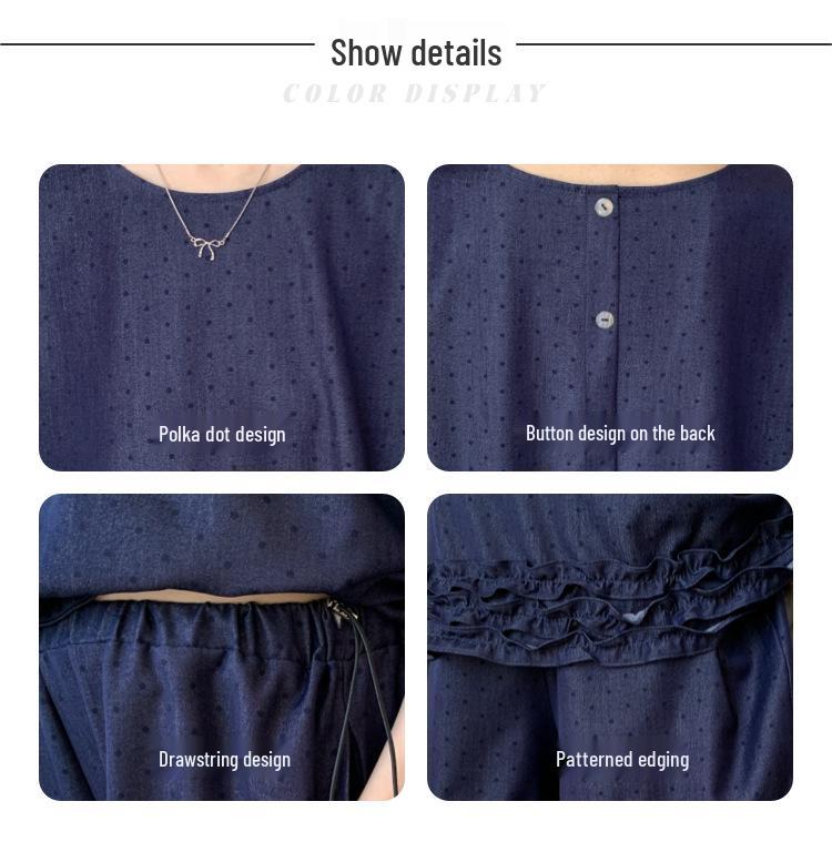 Plus Size Maternity Summer Outfit - 2026 Tencel Denim Set