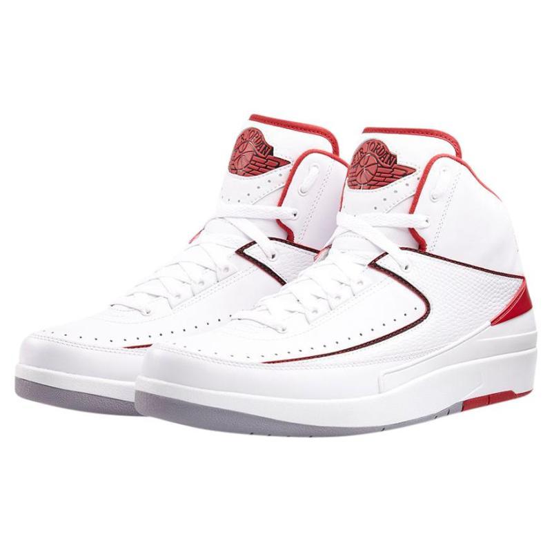 Jordan 2 Retro White Red 2014 Jordan 385475-102