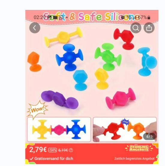 Sticky Suction Cup Building Blocks: Versatile DIY Educational Toys for Kids