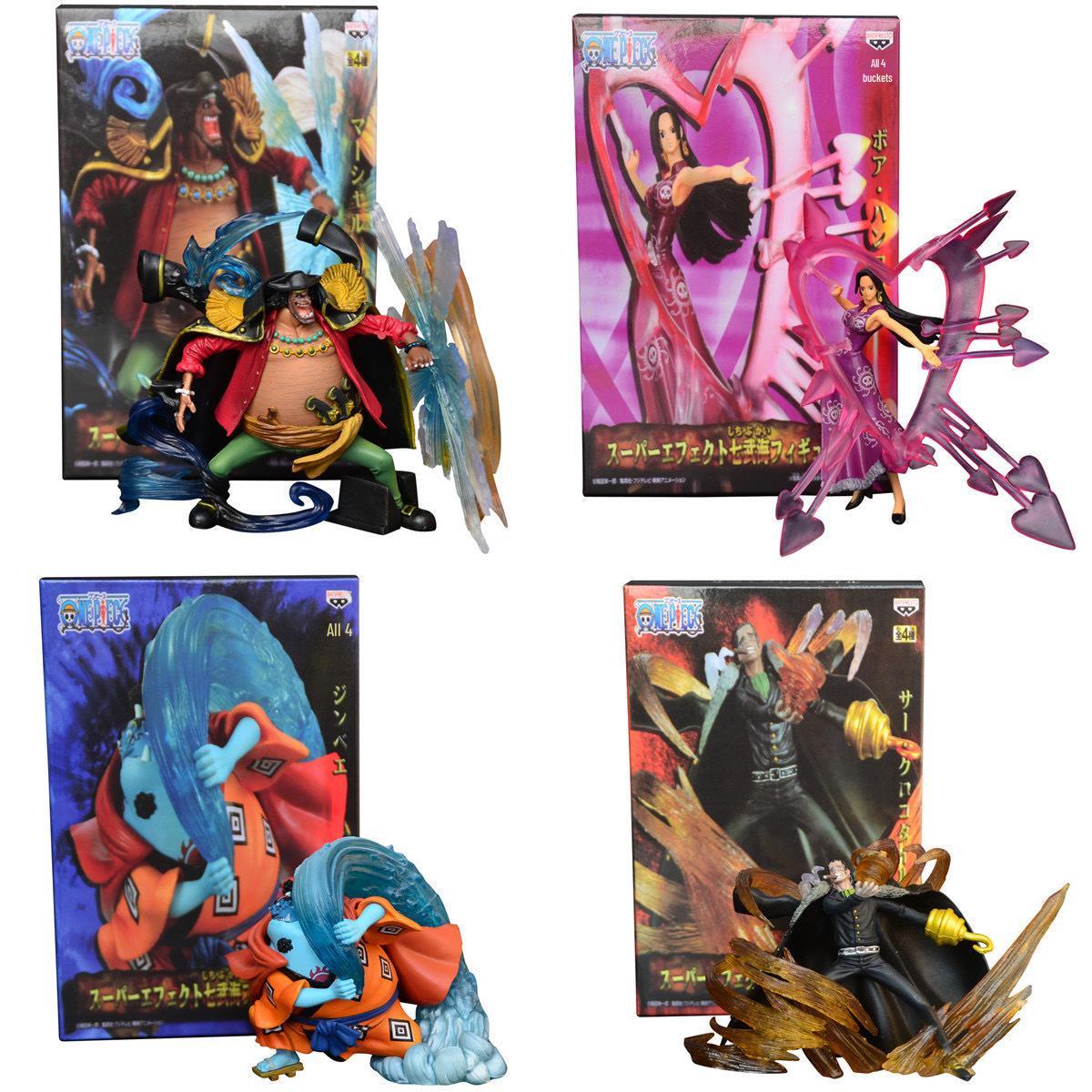 

Пятая волна фигурок Шичибукай из One Piece: Черная Борода, Боа Хэнкок, Джимбэй, Крокодил