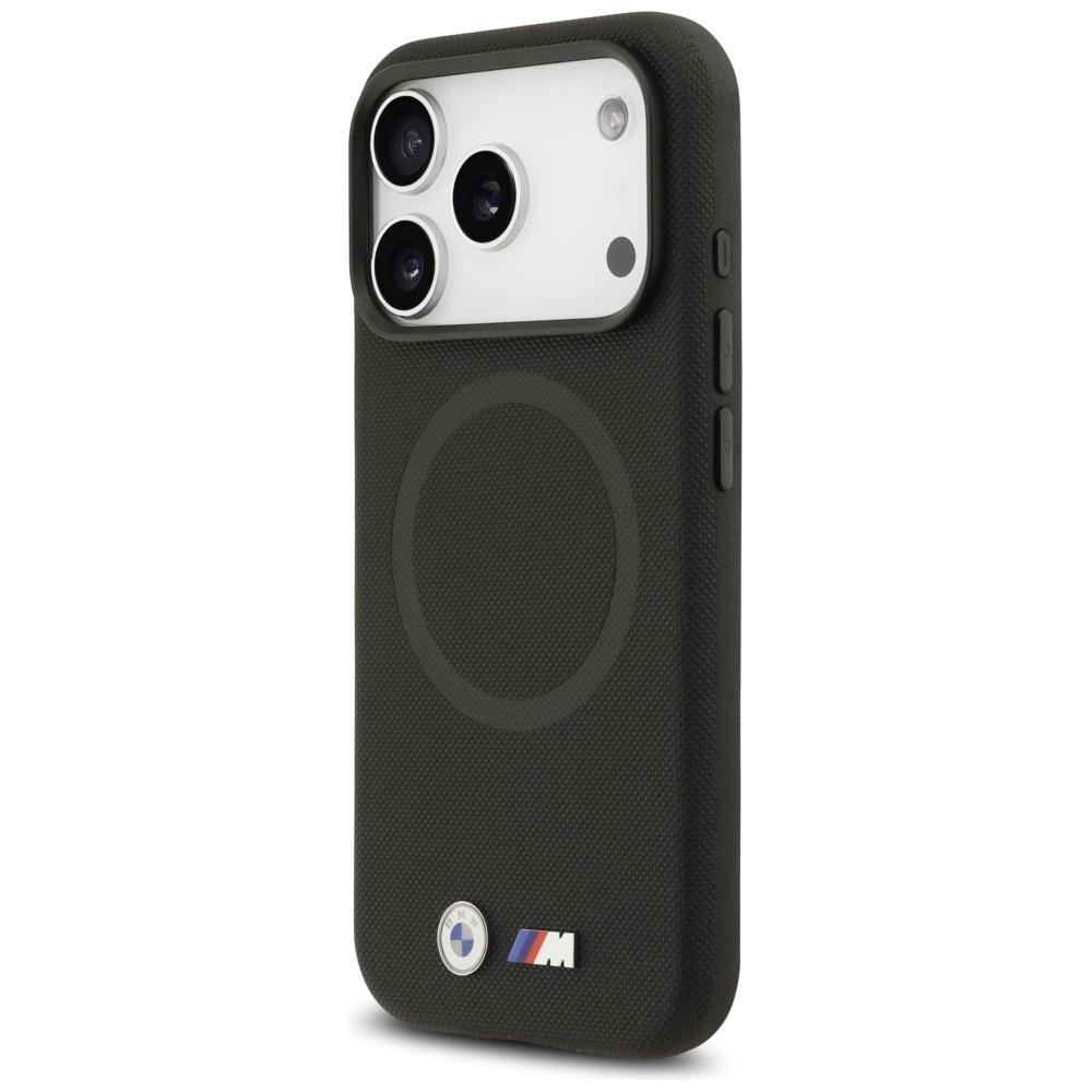 BMW M FW Metall-Logo MagSafe Hülle für iPhone 17 Pro Max Schwarz