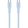 CANYON Kabel OnWire 60CL C-C 60W  w oplocie 1m Niebieski