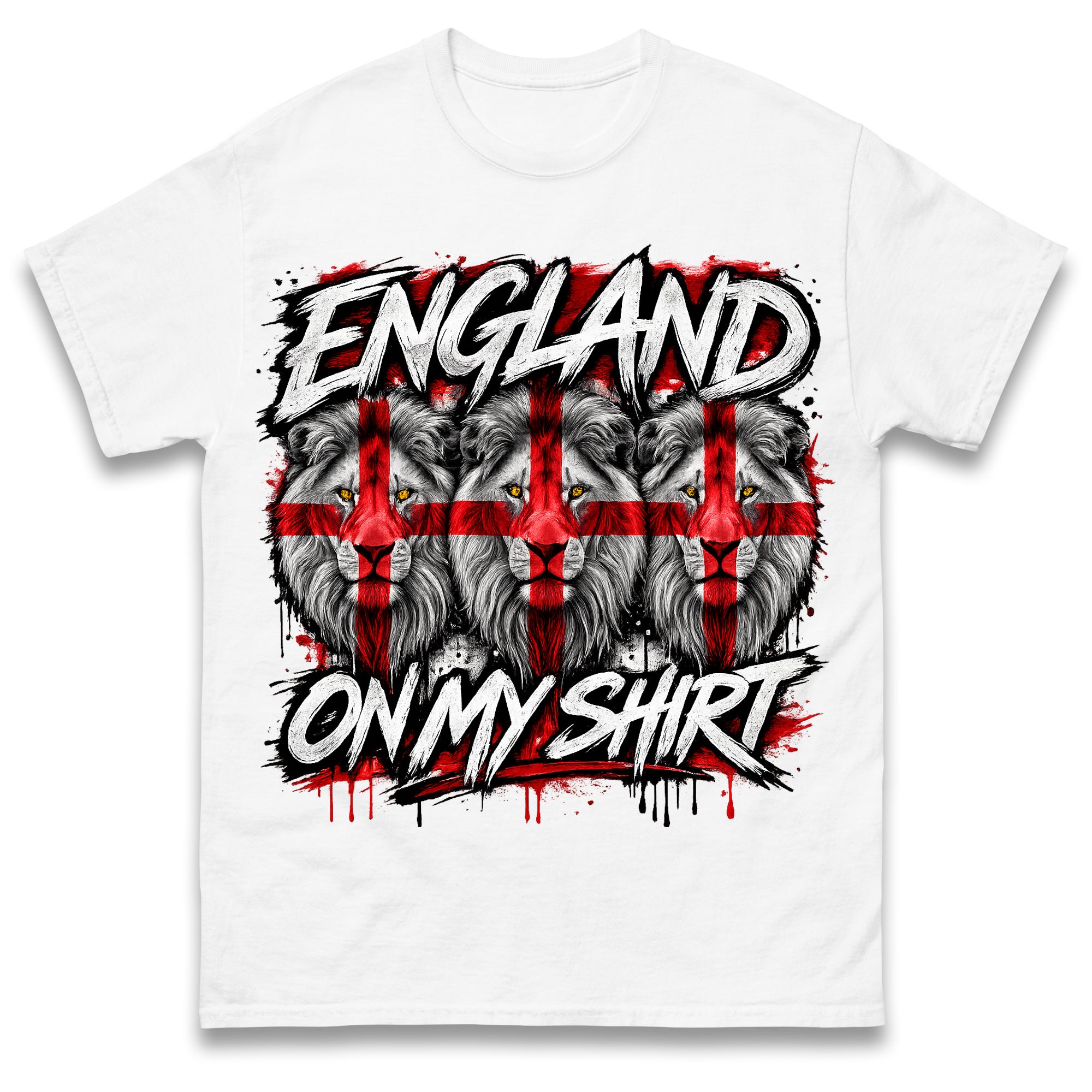 England on My Shirt T Shirt Tshirt Mens Womens Unisex Tops Tees XL