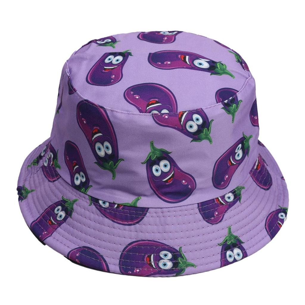 2026 Lemon Pattern Reversible Bucket Hat for Men & Women – Summer Sun Protection
