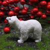 Cute Polar Bear Resin Ornaments for Garden and Succulent Decor