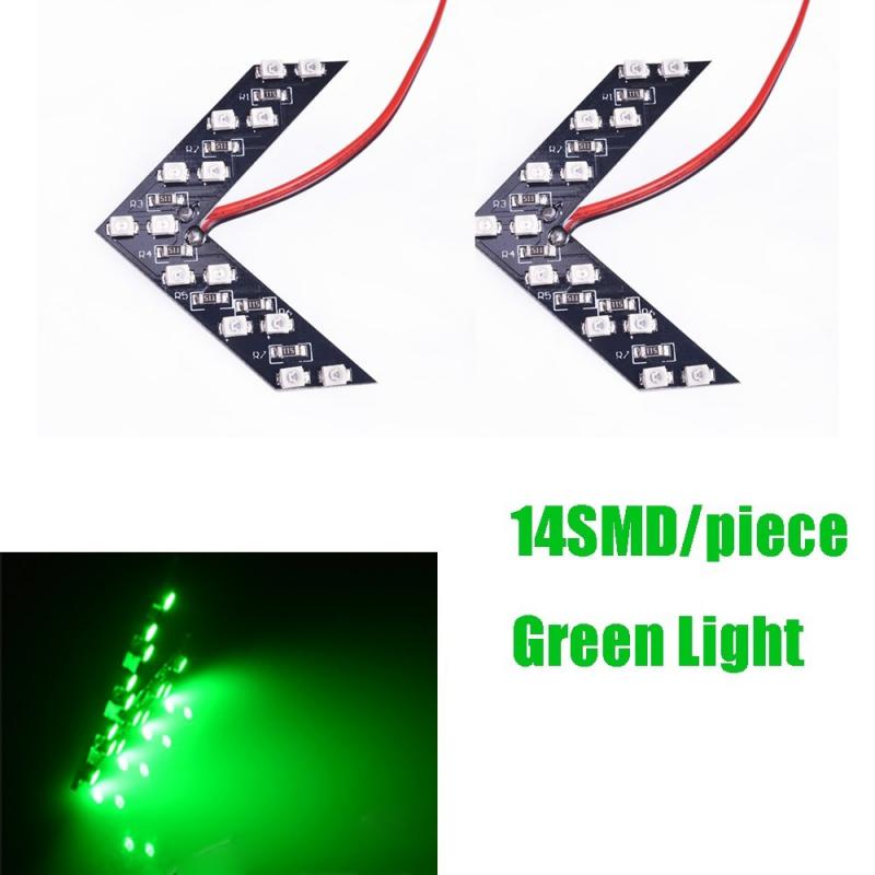 2pcs Led Arrow Panel Durable Practical 12 V Car Accessories Led Turn Signal Light Car Led Rearview Mirror Panels Indicator Light
