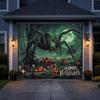 335. Halloween Garage Door Cover - Spider Garage Buddy Door Backdrop