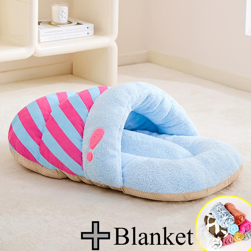 New Luxury Enclosed Cat Bed with Warmth and Security Features for Cats In Multi-Cat Families All-Season Pet Sofa Cat Accessories