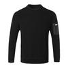 Light Luxury Outdoor Wool and Goose Down Long-Sleeve T-Shirt for Men, Winter Round-Neck Thermal Base Layer, Export Men's Sweatshirt