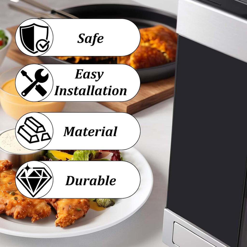 for KSD-40LC 70 Thermostat Thermal Fuse Switch for GE Microwave Oven, Normally Closed