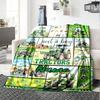 Custom Name Truck Theme Printed Blanket - Perfect for Couch, Bed, Travel & Outdoor Use | Machine Washable, Cozy & Durable.