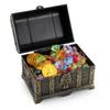 Captain Pirate Treasure Chest Child Treasure Chest Toy Gold Coins Treasure Hunt Game Money Banking Toys Kids Pretend Play