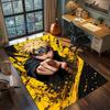 Naruto Anime Rug Carpet Large Area Rug Non Slip Washable Floor Mat Gamer Room Bedroom Home Decor