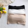 One Piece Seamless Tube Tops Women Invisible Bra Intimates Strapless Bustier Bandeau Breathable Wrapped Chest Underwear