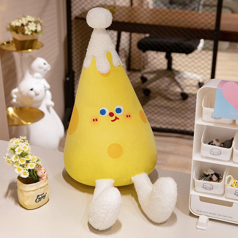 

Крем Клубничный Сыр Подушка Имитация Еды Подушка Детская Спящая Кукла Подарок на День Рождения 45cm