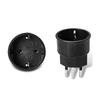 European France To Plugs Travel Adapter 3 Pin Plug 10A 250V Power Plug Eu To Switzerland Electrical Plug