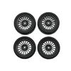 4Pcs 50mm Rubber Tire Tyre Wheel For SG1603 SG1604 SG1605 UDIRC UD1601 UD1602 UD1603 UD1604 1/16 RC Car Upgrade Parts