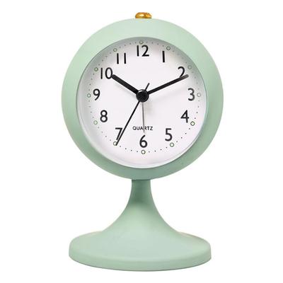 Reloj despertador analógico retro, silencioso, sin tictac, para dormitorio, hogar y oficina.