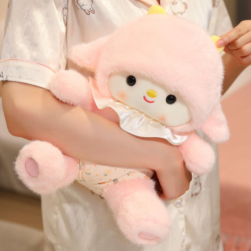 Lamb Plush Toy Gift For Girls And Boys With Soft Short Plush Material For Bedroom Decor