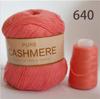 6 ovillos de lana de cachemira suave y cálida duradera vibrante lote de lana suave y gruesa manualidades DIY total 300g+120g