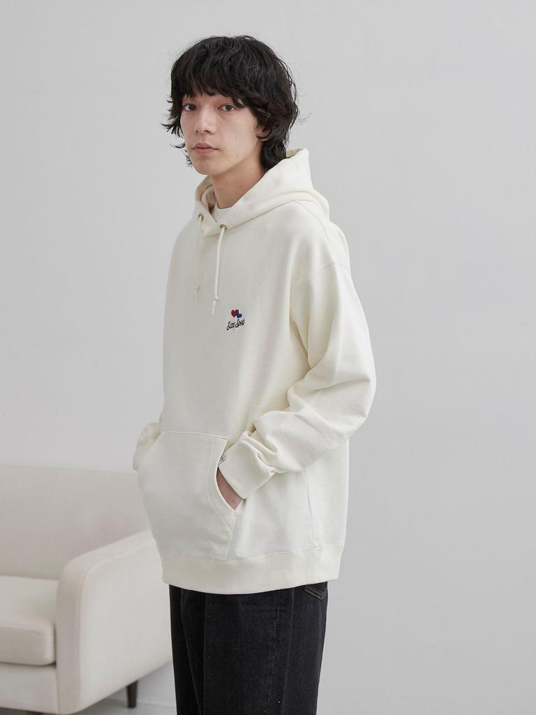 Cohen SunnySports Custom-Made One-Point Heart Embroidered Hoodie 75206020460 7950 NAVY (79) M