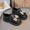 Girls' Leather Shoes Children's Princess Shoes 2025 Autumn New Girls' Shoes Spring and Autumn Soft-soled Small Leather Shoes Classmates