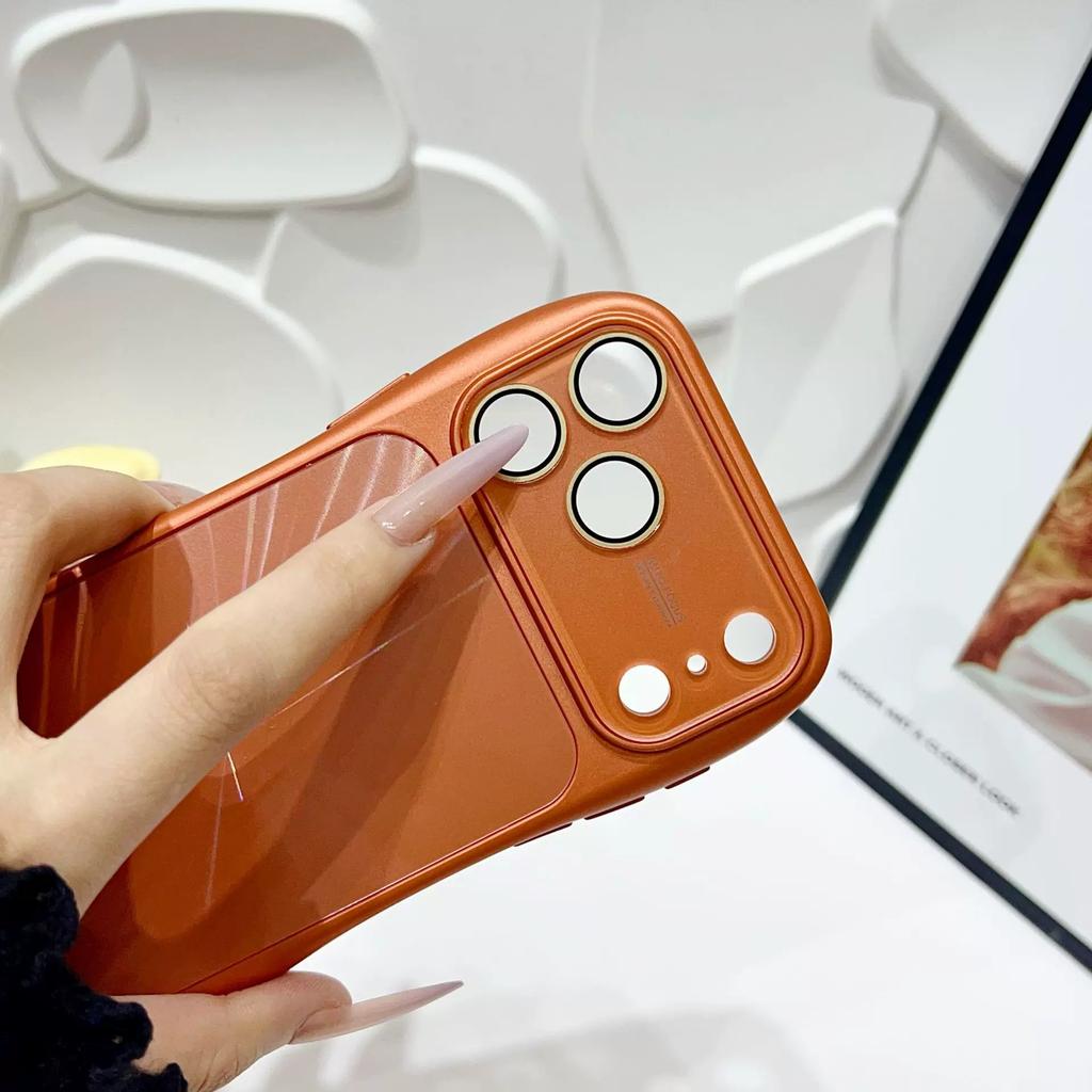 Applicable iPhone17ProMAX Mobile Phone Case Aurora Laser Corning Apple 16 Small Waist Anti-drop Protective Case 15