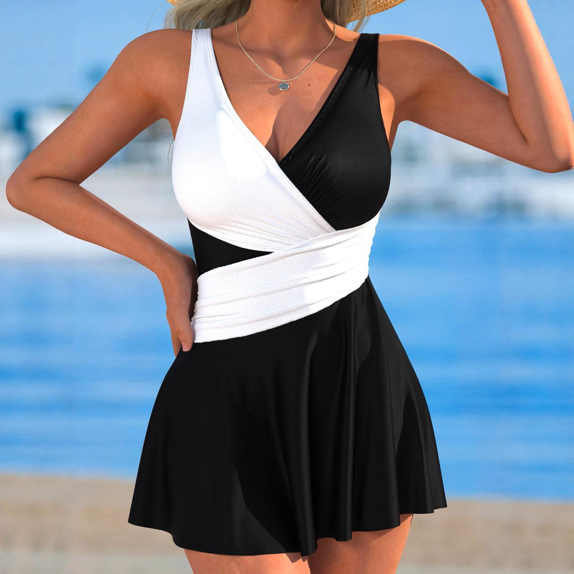 Sexy one-piece sleeveless swimsuit women s fashion leopard print slim bikini racing swimsuit women S