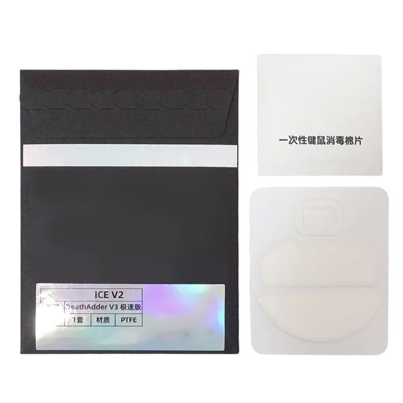 

Esports ICE Mouse Feet Skates PTFE Mouse Foot Sticker Smooth For Deathadder Version3 Hyperspeed Mouse Pad 1