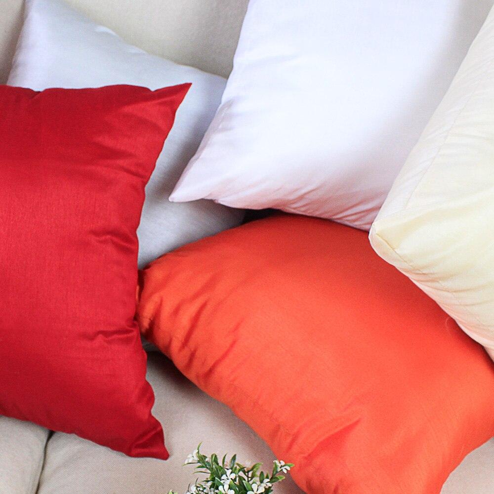 plain square throw pillows