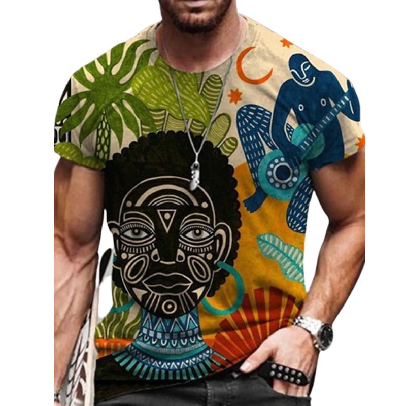 

Новая летняя мужская модная футболка с индивидуальным рисунком, мужская футболка с принтом рыбы, топ 6XL зелёный