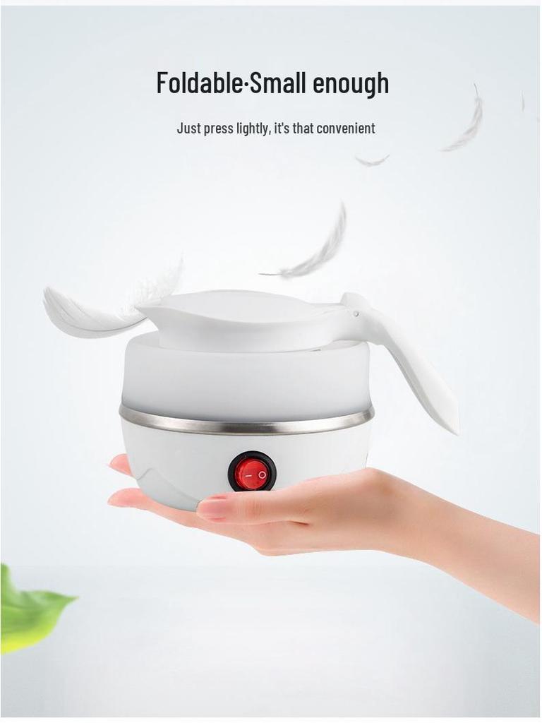 Kompakter Reise-Elektrokocher mit einstellbarer Temperatur, Warmhaltefunktion und automatischer Abschaltung