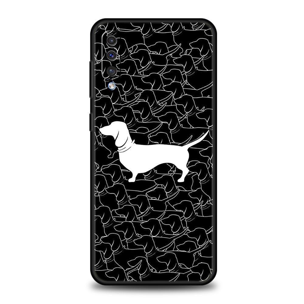 Dachshund Sausage Dog Case For Samsung A26 A36 A56 A54 A52 A50 A70 A40 A12 A14 A16 A22 A24 A42 A34 A32 5G A04s A06 5G Cover