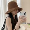 Simple Casual Fisherman Hat With Wide Brim Sun Protection For Beach And Vacation