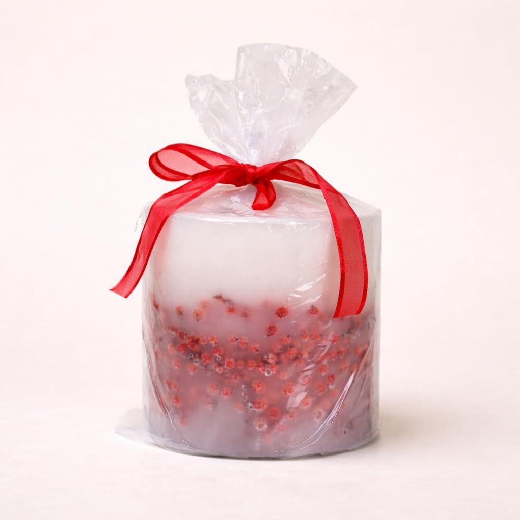 Berry Blush Botanical Candle, 70 Hour Burn Time | | Handcrafted with Natural Botanicals