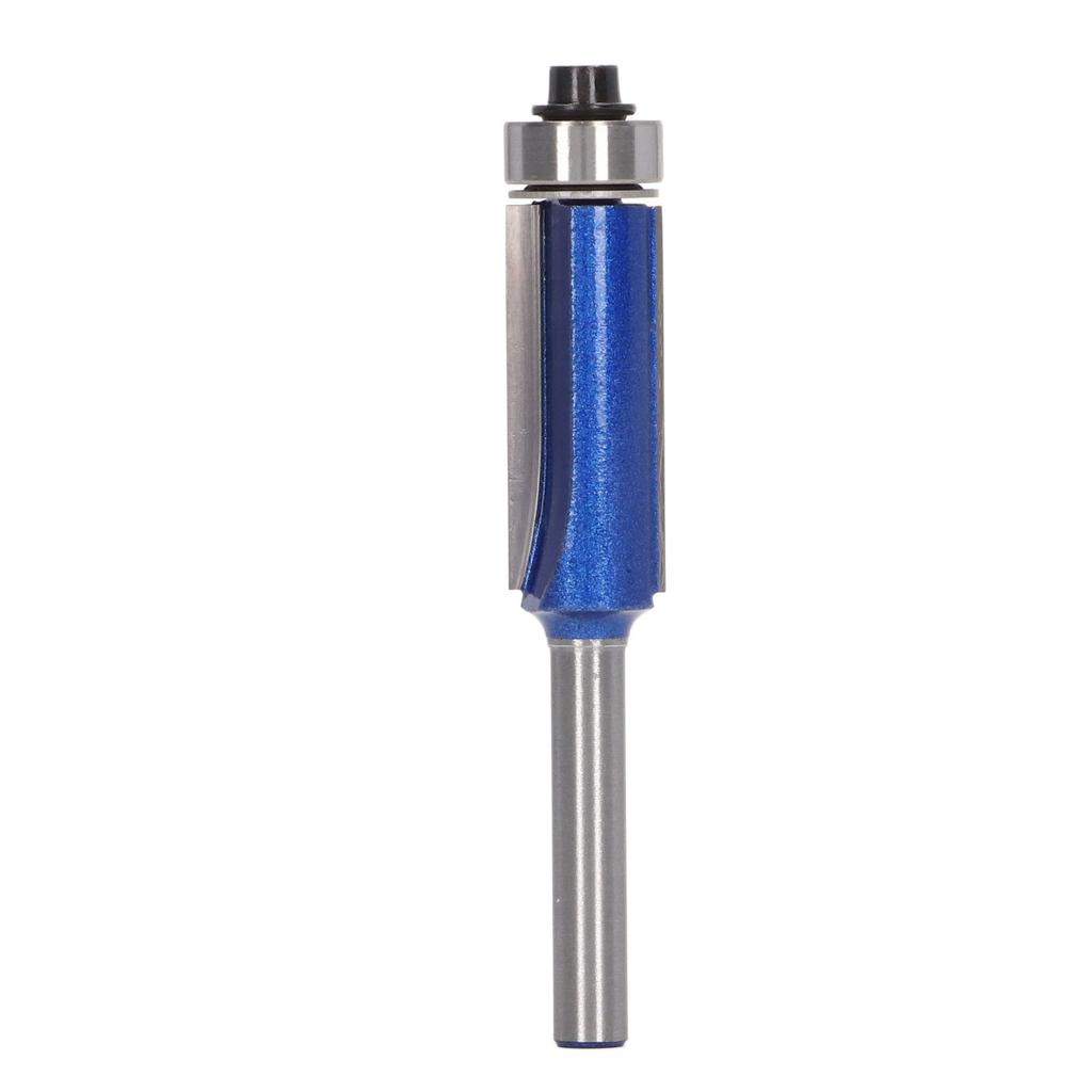 Blue Chamfer End Mill Professional Robust Stable   Trimming Milling Cutter Bit for Woodworking 6mm Shank