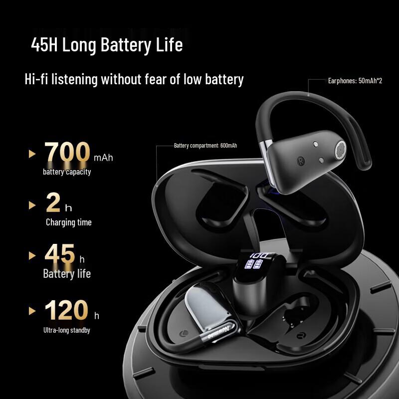Newmine Q11 Bone Conduction Open-Ear Bluetooth Headset