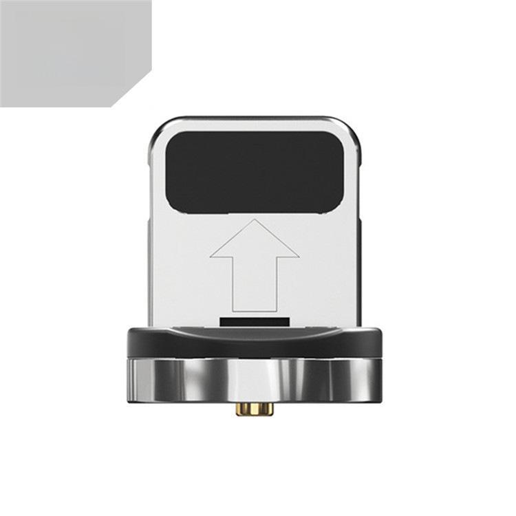 Magnetic 3-in-1 Rotating Type-C Charging and Data Cable with Elbow and Straight Bend