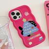 Mobile Phone Cases for iPhone 11 13 XR 15 Pro Max 12 14 Pro Max Case iPhone 16 7 Plus 8 Plus XS Max 15 Plus Macaron Cartoon Cute Anti-fall Waterproof