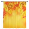 Durchsichtige Vorhänge mit Herbstblättern, Schlafzimmer, Voile-Vorhang, Wohnzimmer, Fenster, durchsichtige Vorhänge, Küche, Tüllvorhänge