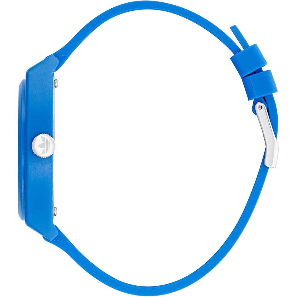 adidas Originals Watch AOST22033 Unisex Street Watch, Quartz Movement, 5 ATM Water Resistance, Plastic, Blue Dial [Parallel Import]