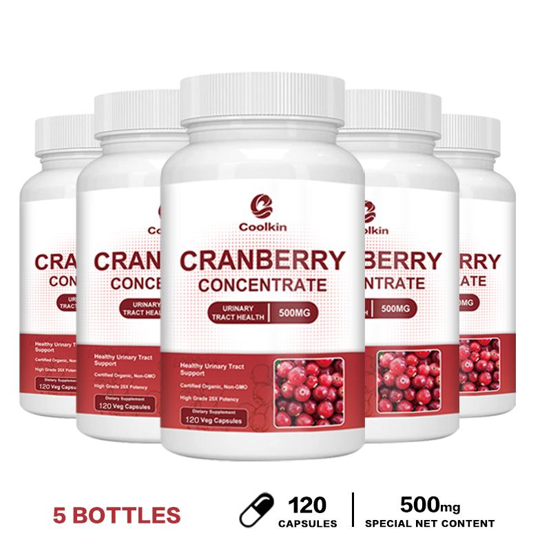 Coolkin Cranberry Capsules - 500mg - Urinary Tract Health