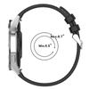 Pro Samsung Galaxy Watch3 45mm/Huawei Watch GT 4 46mm Řemínek k hodinkám 22mm Silikon+Nylonový Náramek