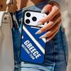 Greece Greek Flag Phone Case For iPhone 17 Air 14 15 13 12 Max Cover For Apple 14 15 16 16e 11 Pro Max Plus