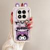 Redmi Note 14 Cross-Border Cartoon Fashion Leather Texture Ear Doll Case for Xiaomi 13Pro/13C